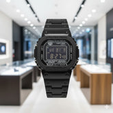 G SHCK METAL STRAP WATCH